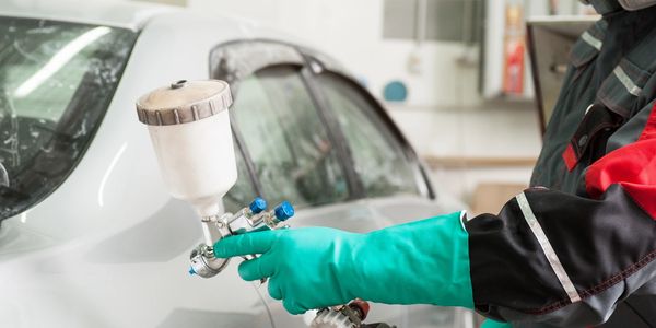 Vehicle collision repair at Eau Galle Body Shop